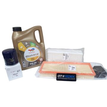 Peugeot 2008 (2020-2024) 1.2 PureTech Filtre Bakım Seti + 5w30 Yağ (Orijinal)