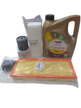 Peugeot 2008 (2020-2024) 1.2 PureTech Filtre Bakım Seti + 5w30 Yağ (Orijinal)