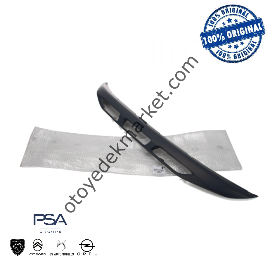 Peugeot 5008 (2017-2020) Ön Tampon Alt Bakalit Spoyler Çıtası (Orijinal)