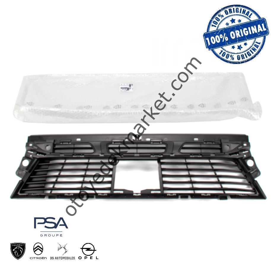 Peugeot 5008 (2017-2020) Ön Tampon Alt Izgara (Orijinal)