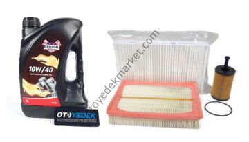 Peugeot 307 (2001-2009) 1,6 Benzinli Filtre Bakım Seti (İthal)