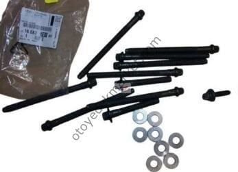 Peugeot 208 (2012-2019) 1.2 Benzinli Silindir Kapak Saplama Seti (Orijinal)