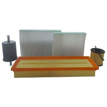 Peugeot 207 (2006-2012) 1.4 16v 90 Hp Benzinli Filtre Bakım Seti Yağsız (İthal)