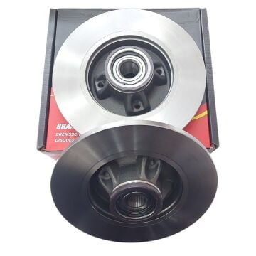 Citroen C4 (2004-2011) Rulmanlı Arka Fren Diski Takımı (Walburg)