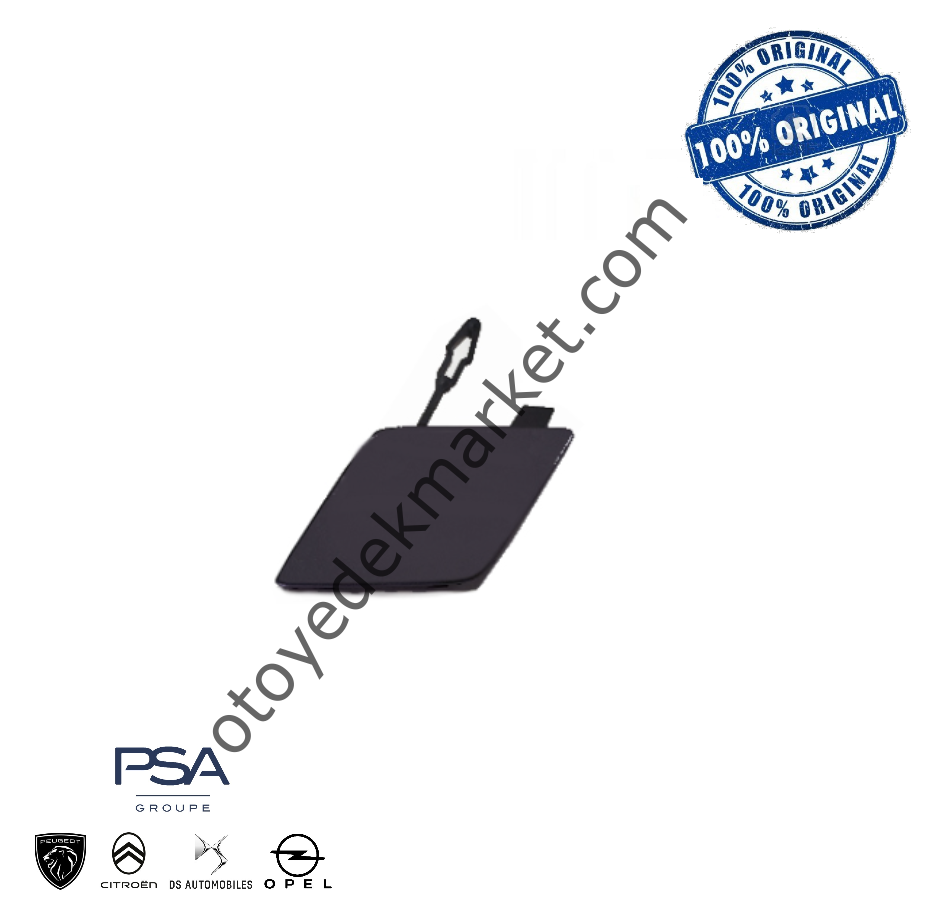 Peugeot 5008 (2021-2023) Ön Tampon Çeki Demir Kapağı (Orijinal)