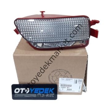 Citroen C4 (2004-2011) Arka Tampon Sağ Geri Vites Lambası Beyaz (Orijinal)