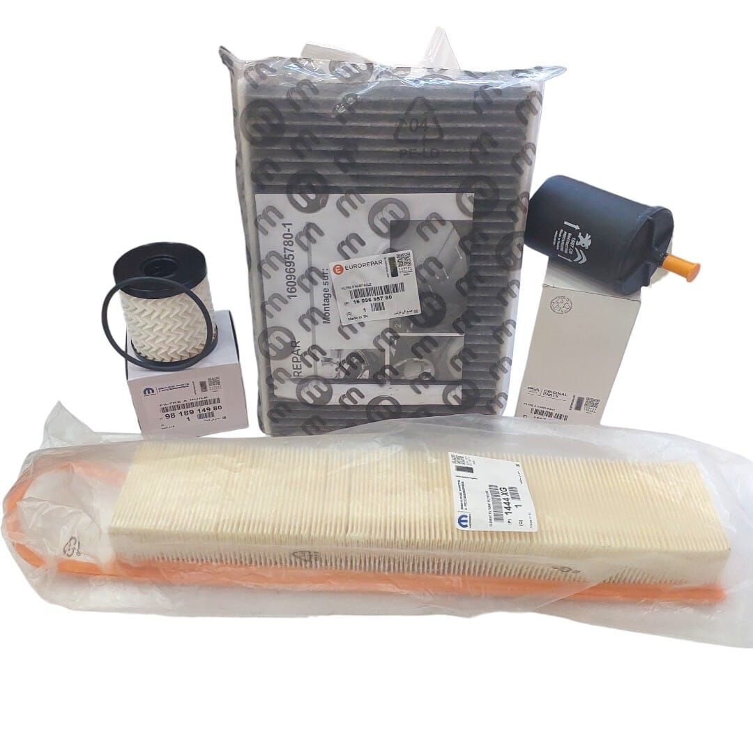 Peugeot 508 (2011-2018) 1.6 Vti 120 Hp Benzinli Filtre Bakım Seti (Orijinal)