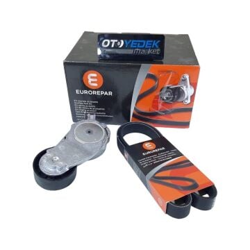 Citroen C3 (2011-2016) 1.4 Hdi Alternatör Gergi Rulmanı Ve V Kayış Kiti (Orijnal Eurorepar)