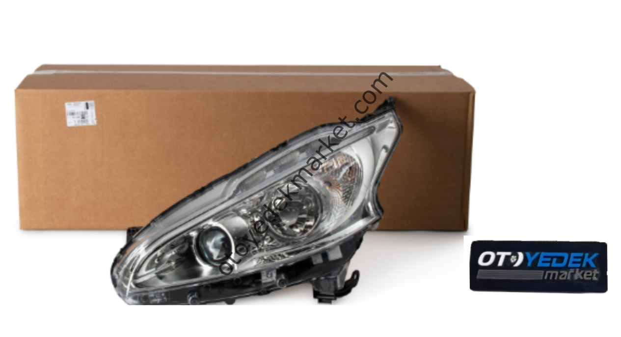 Peugeot 208 (2012-2015) Sol Ön Far Ledli (Orijinal)