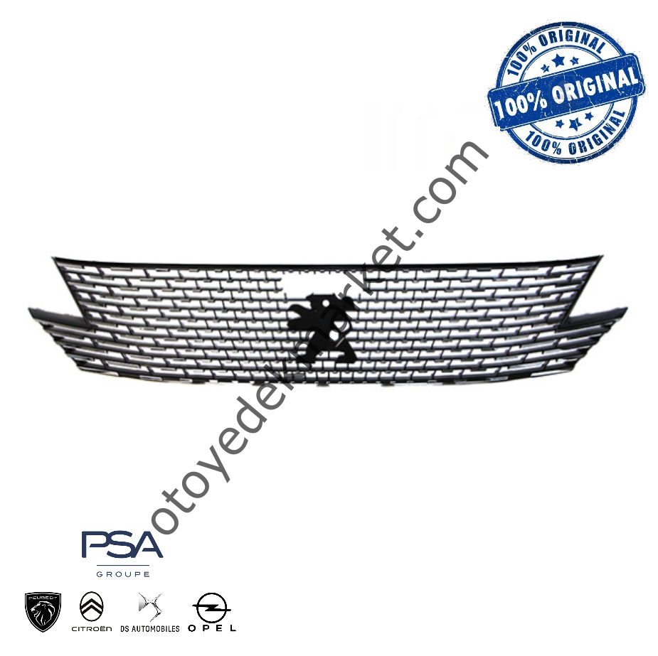 Peugeot 5008 (2021-2023) Ön Tampon Panjur Izgarası (Orijinal)
