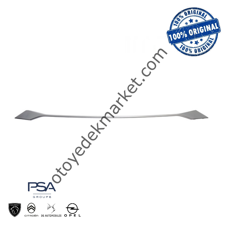 Peugeot 5008 (2021-2023) Ön Tampon Spoyler Alt Çıtası (Orijinal)