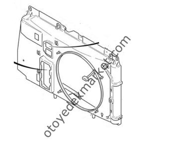 Citroen Xsara (2001-2005) Ön Panel / Fan Paneli (İthal)