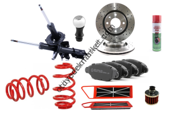 Peugeot 206 (1999-2012) Spor Disk, Yay ve Performans Filtre Seti