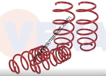 Citroen C-Elysee (2012-2022) Spor 3cm Ön - Arka Helezon Yayı Takımı (veka)