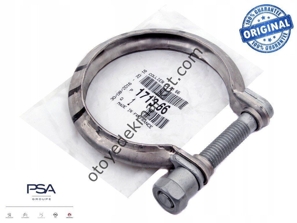 Citroen C-Elysee (2012-2024)  Egzoz Kelepçesi (Orijinal)