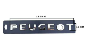 Peugeot 308 (2008-2013) Bagaj Yazısı ''Peugeot'' (İthal)