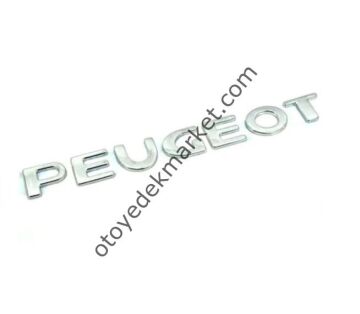 Peugeot 308 Bagaj Yazısı ''Peugeot'' (İthal)