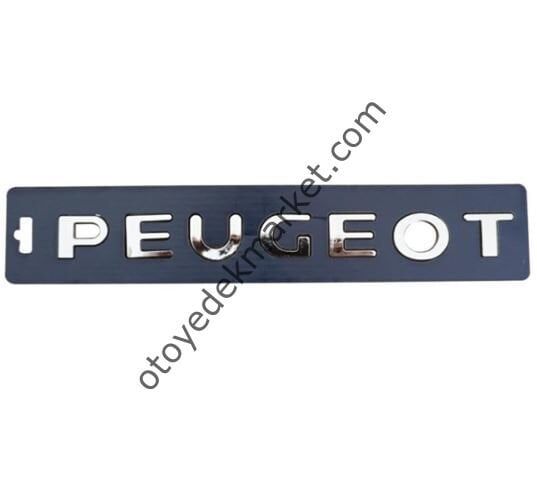 Peugeot 207 Bagaj Yazısı ''Peugeot'' (İthal)