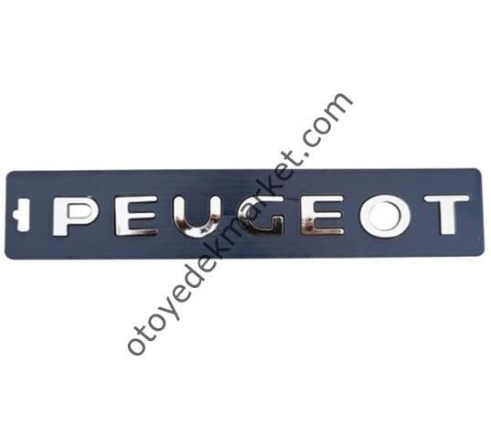 Peugeot 207 Bagaj Yazısı ''Peugeot'' (İthal)
