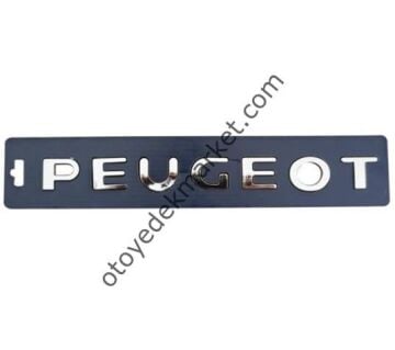 Peugeot 207 Bagaj Yazısı ''Peugeot'' (İthal)
