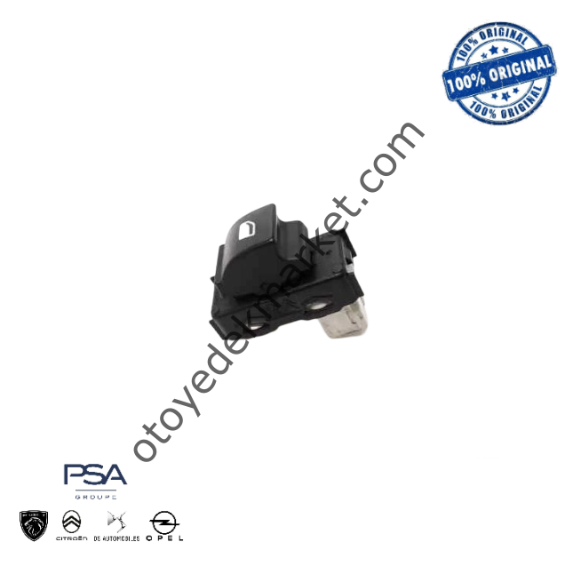 Citroen C3 Aircross (2017-2023) Arka Kapı Cam Açma Düğmesi (Orijinal)
