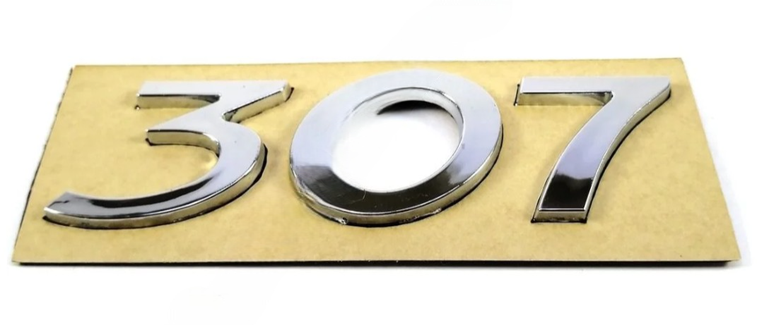 Peugeot 307 Bagaj Yazısı ''307'' (İthal)