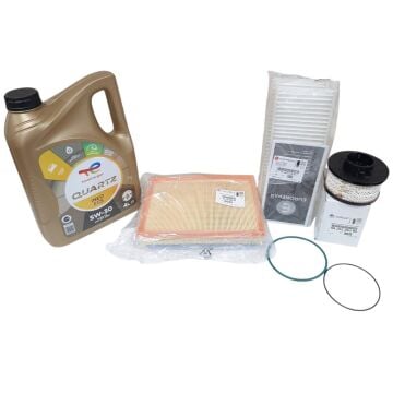 Citroen C5 Aircross (2019-2024) 1.5 Blue Hdi (Mazot Filtresiz) Filtre Seti (Orijinal) Ve 5w30 Motor Yağ