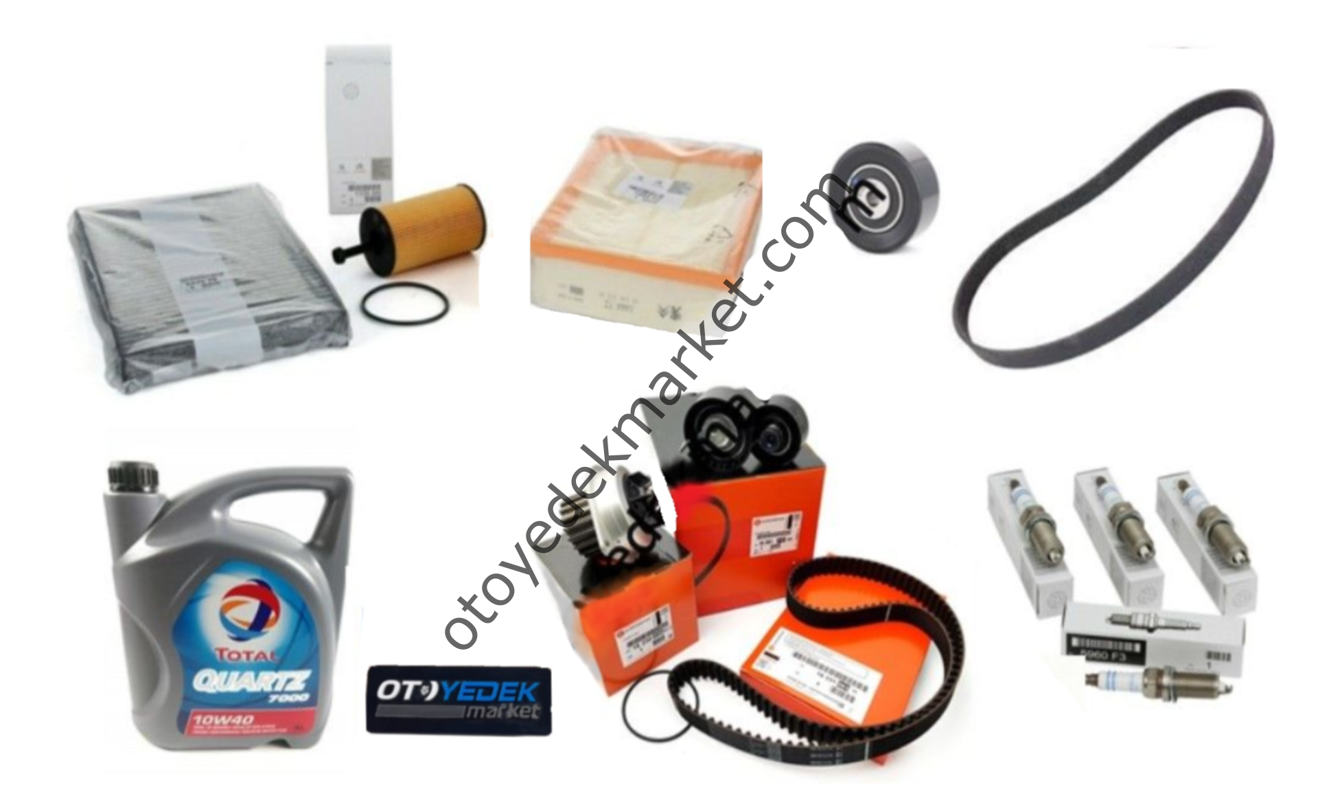 Citroen Xsara (2000-2006) 1,6 Benzinli Ağır Bakım Seti (Orijinal)