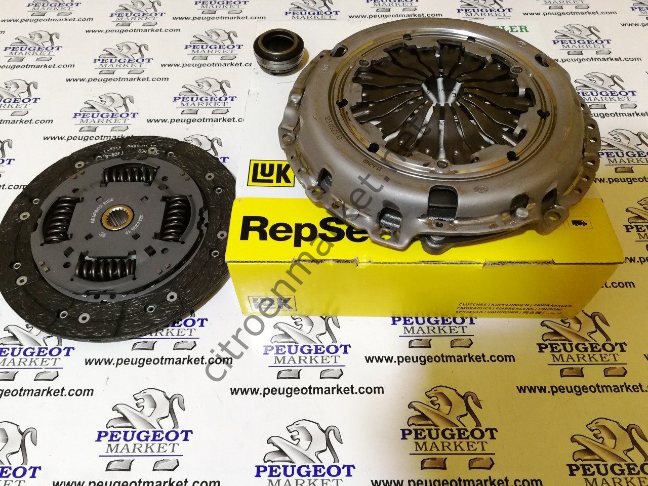 PEUGEOT PARTNER TEPEE 1,6 HDI (2012-2018) EURO5 MOTOR DEBRİYAJ SETİ (LUK)