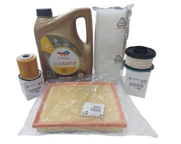 Peugeot 2008 (2020-2024) 1.5 Blue Hdi Filtre Bakım Seti + HTC 5w30 Yağ (Orijinal)