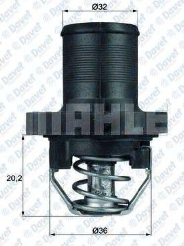 Peugeot 307 (2001-2005) 1.6 Benzinli Termostat (Mahle)