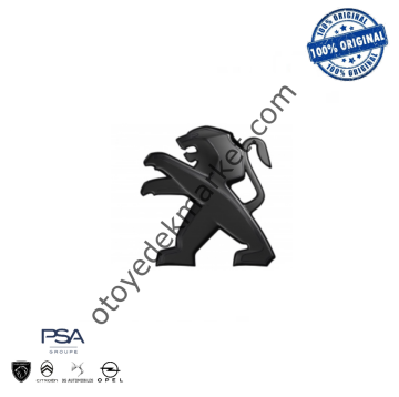 Peugeot 5008 (2021-2023) Ön Panjur ''Aslan Amblemi'', Siyah (Orijinal)