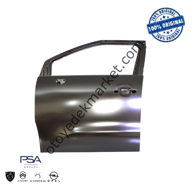 Citroen C3 Aircross (2017-2023) Sol Ön Kapı (Orijinal)
