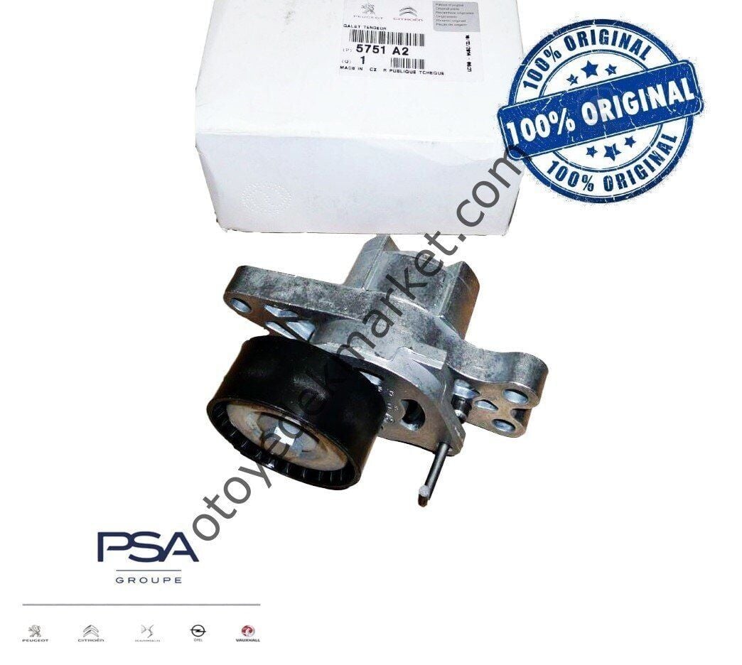 Peugeot 206 1.4 Benzinli (1999-2012)  Alternatör Gergi Rulmanı - Kütüklü (Orijinal)