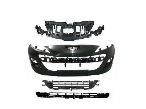 PEUGEOT 207 (2009-2012) SİSLİ DOLU ÖN TAMPON  Ön Tampon,Orta Izgara,Tampon Kuşakları