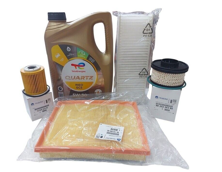 Peugeot 208 (2021) 1.5 Blue Hdi Filtre Bakım Seti + 5w30 Yağ (Orijinal)