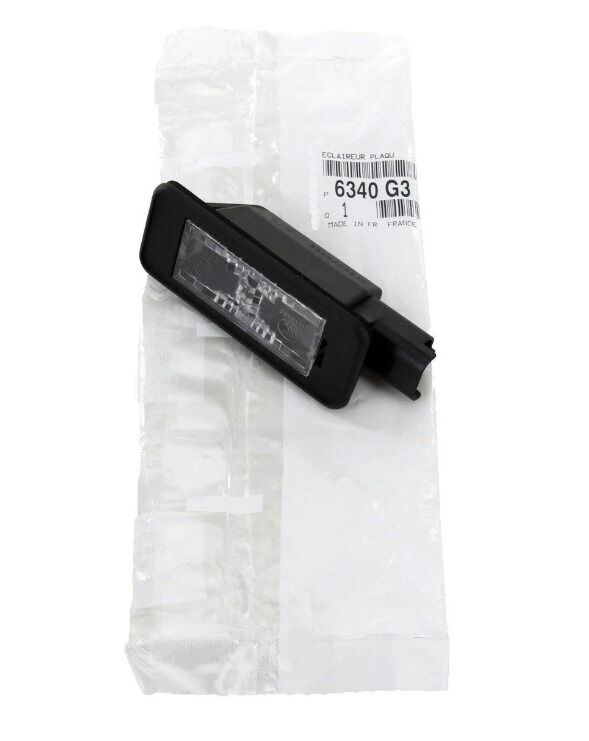 Citroen C5 (2004-2015) Plaka Lambası (Orijinal)