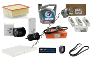 Peugeot 206 (1998-2005) 1,6 8v Benzinli Ağır Bakım Seti (Orijinal Eurorepar)