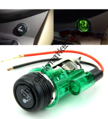 Space Yeşil Işıklı Çakmak 24V