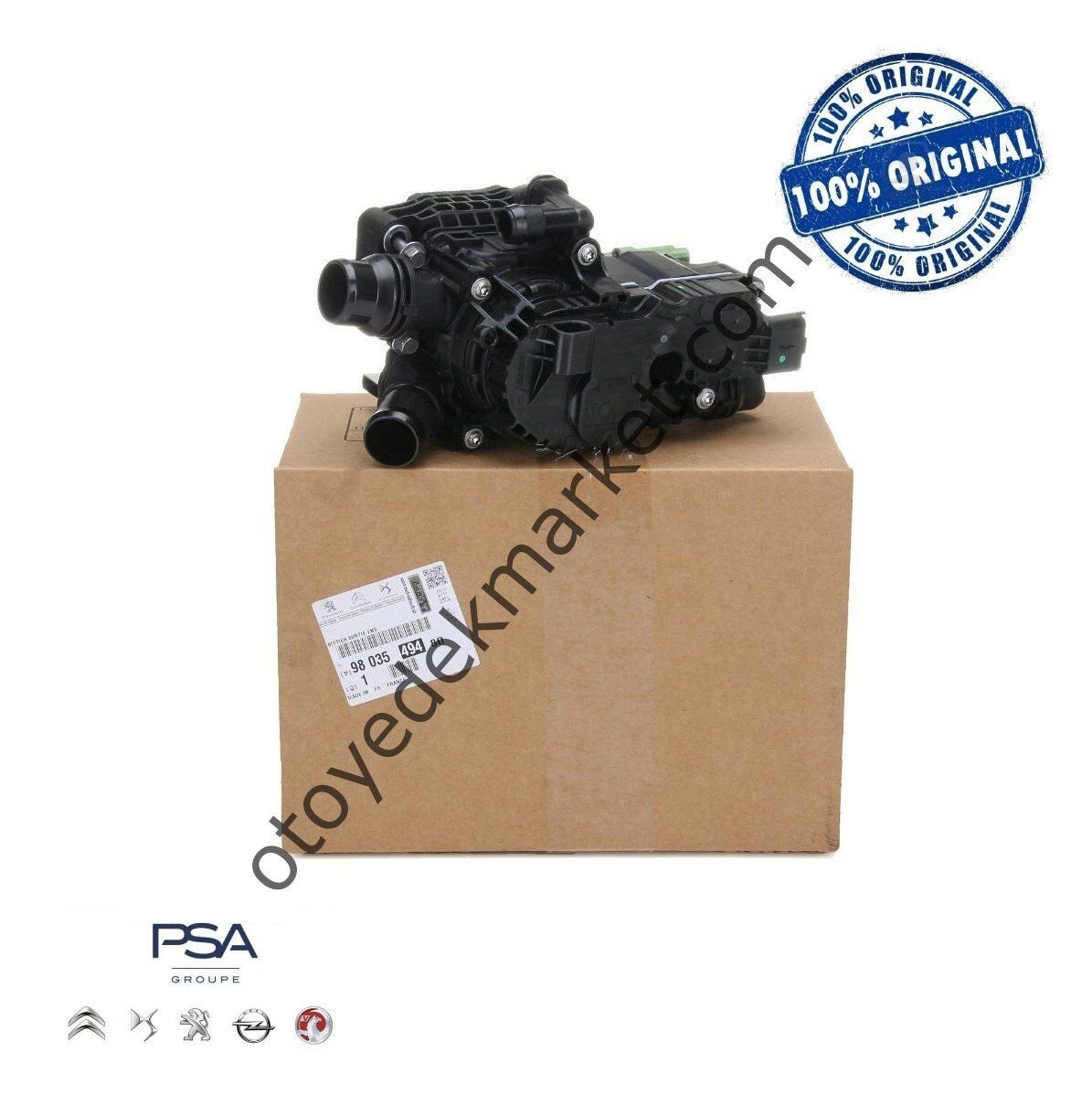 Citroen C3 Aircross (2017) 1.6 Hdi Euro 6 Motor Komple Termostat (Orijinal)