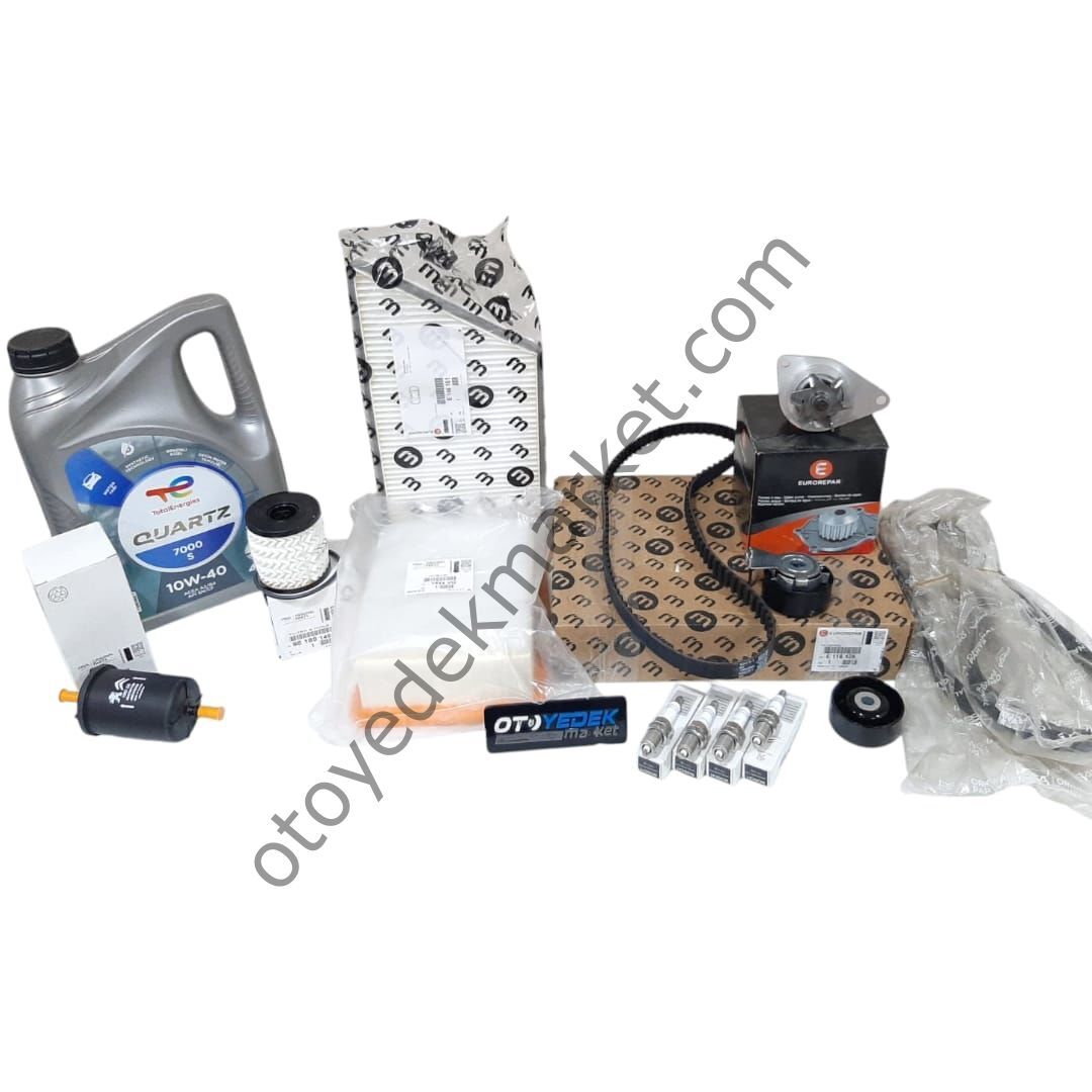 Peugeot 206 (2006-2012) 1.4 Benzinli Ağır Bakım Seti (Orijinal)