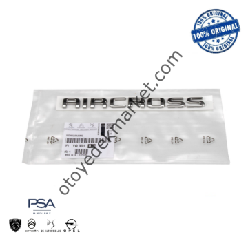 Citroen C3 Aircross (2017-2023) Arka ''Aircross'' Yazı (Orijinal)