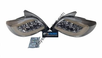 Peugeot 206 (1999-2012) Multi İran Modeli Füme Mercedes Led Stop Takımı
