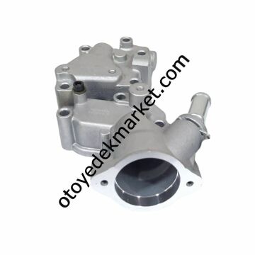 Citroen C3 (2003-2010) 1,4 Benzinli Termostat Yuvası (Alüminyum)(İthal)