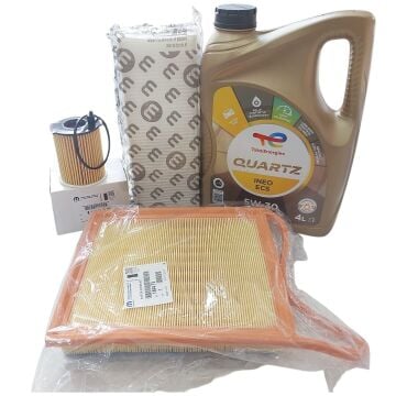 Peugeot 308 (2014-2016) 1.6 Hdı Euro5 Mazot Filtresiz Set (Orijinal) Ve 5w30 Motor Yağ