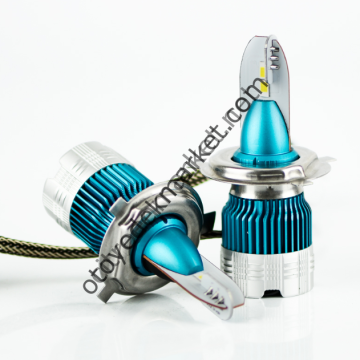 Space Led Far Ampulü Şimşek Etkili H4 4800LM