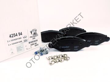 Peugeot 206 (1999-2012) Ön Fren Balata Takımı (Orjinal)