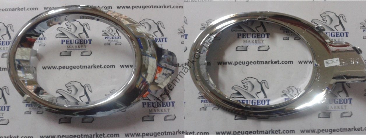 Peugeot Partner Tepee (2012-2015) Sağ-Sol Nikelajlı Sis Çerçevesi (İthal)