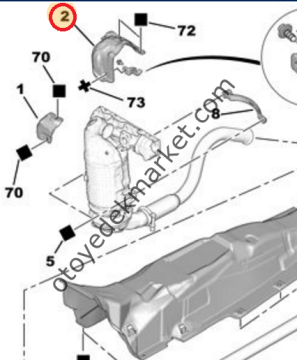 PEUGEOT 508 (2011-2017) 1,6 HDI TURBO MUHAFAZA SACI