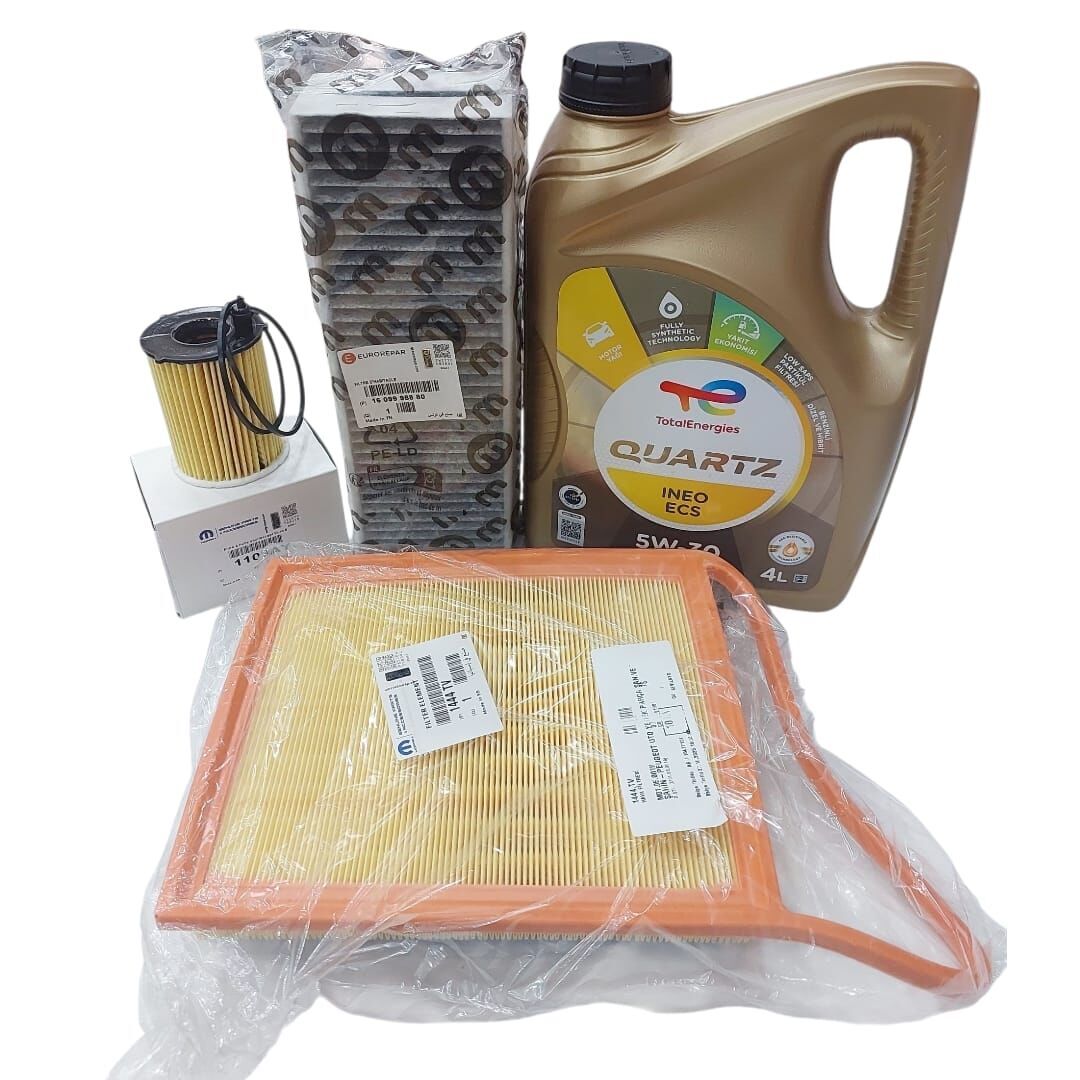 Citroen Berlingo (2012-2017) 1.6 Euro5 Filtre Seti Mazot Filtresiz+ 5W30 Yağ (Orijinal)